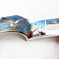 8 12-inch horizontal soft-Loaded magazine album making photo book custom commemorative book DIY photo album travel baby
