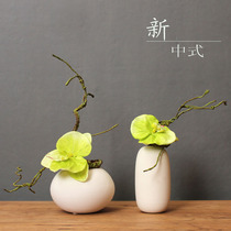 Modern minimalist living room table simulation bonsai fake flower suit Home Decorative Item Simulation Floral Suit Pendulum