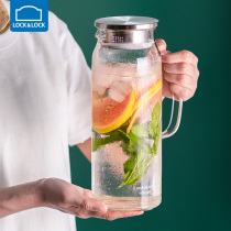 Music buckle Buckle Glass Cool Kettle home Large-capacity Cold Kettle Resistant high Wenzar Kettle Tea Kettle Bottle Summer Home