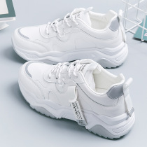 South Korea dad shoes women 2021 new white sports casual shoes tide ins wild spring and autumn Net red womens shoes