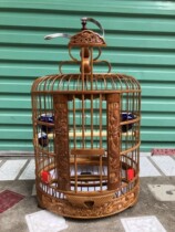 Flower Boutique Old Bamboo Cat Eyecage Carved Flower Cage Carved Brow Cage Bamboo Bird Cage Kyary Bird Cage Wren Cage Eight