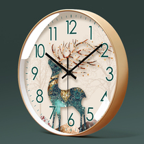 Epla 6022 wall clock living room clock simple Nordic fashion home clock Wall watch automatic time radio clock