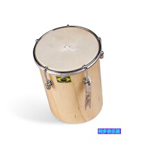 British imported Cuica drum Afro-Brazilian samba drum 20 3cm natural wood musical instrument friction drum