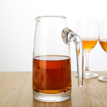 Crystal glass Hulk decanter lead-free transparent white wine wine wine jug large 1450ml wine set