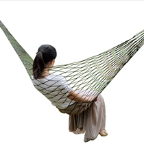 (Loss promotion) Mesh Hammock canvas net bed indoor and outdoor adult children Single Double outdoor swing