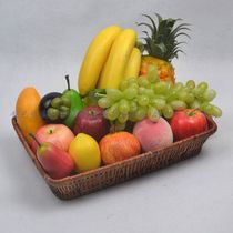 Simulation vegetable fake fruit set model living room ornaments home cabinet kitchen decorations photography props