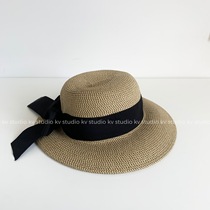 Ironing can restore the original export of the United States single C straw hat UV anti-hat sun