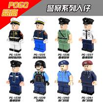 High-quality building blocks PG8062 Marine Corps Hong Kong Police Fighting Flying Tigers Assemble Peoples Educational Toys