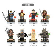 X0108 Xinhong Man Boy Batman Wars Supermans death knell Heavy Woman Batman Sea King Wonder Woman