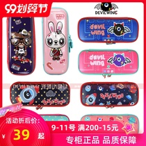 Korean Little Devil DEVILWINGH Boys Boys and Girls Pupils Pen Case Pen Bag