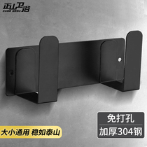 Zhengshan free hole 304 stainless steel wall-mounted pot cover rack Cutting board Household storage Cutting board Cutting board storage rack