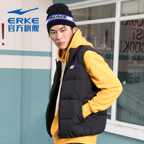 Hongxing Elk 2021 winter mens sports warm vest down jacket casual vest fashion wild coat tide