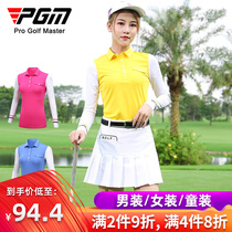 PGM new golf sunscreen undercover women milk silk stitching long sleeves T autumn and winter new clothing