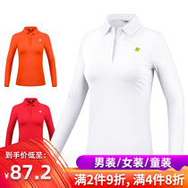 Autumn and winter New Golf short sleeve long sleeve shirt sports clothes ladies quick-drying functional fabric clothing