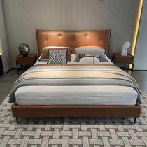 Soft-fit display with multiple sets of apartments Villa Supplies-style Soft Bed Fashion Modern Minimalist Design Hitch