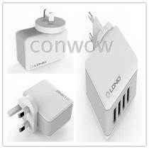 LDNIO 4 Port USB interface 4 4A American regulations British standard European European regulations multi-function mobile phone tablet computer charger