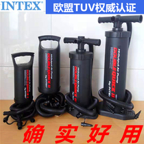 Swimming ring pool pump intex Inflatable mattress boat air pump yoga ball kayak portable fast hand pump