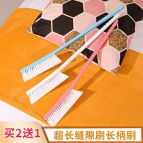 Japanese radiator long handle cleaning brush slender Nylon furniture air conditioning window gap brush lengthy kitchen brush