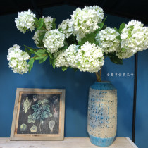 High-end emulated embroidered ball flowers fake flowers Three wood embroidered ball Embroidered Ball Wedding Decoration Silk Flowers Home Soft Clothing Placement Flowers Landing Flowers