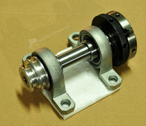 Lathe spindle self-made lathe diy lathe spindle 20mm coarse applicable 65 Chuck with through hole (can be customized)