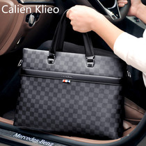 Calien Klieo mens bag briefer briefer mens business handbag mens hand held single shoulder diagonal satchel trend