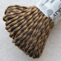 United States ATWOOD umbrella rope ARM limited edition FDE wasteland camouflage 7-core 550Paracord woven 4mm
