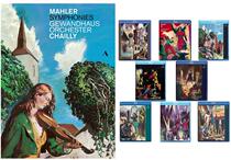Mahlers first two four five six seven eight nine Symphony Shay Leipzig cloth merchant Building 8 discs Blu-ray 25g
