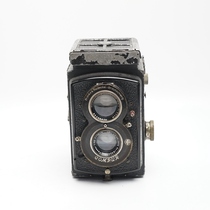 Father of the shake handle 1930s Rolleiflex Standard Dual-lens camera Early old