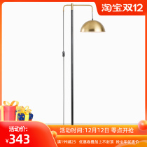 Post-modern creative living room hardware floor lamp bedside designer Nordic study bedroom light luxury decorative lamps