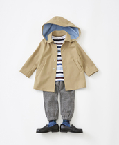 New Japan purchase familiar baby hooded jacket windbreaker 347050