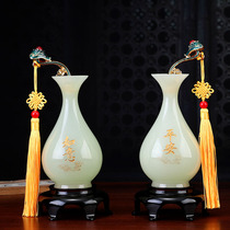 Min Xixi Vase ornaments light luxury high-end atmosphere new room living room wine cabinet porch decorations opening housewarming gifts