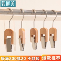 Stainless steel brushed hanging hook S hook Womens store props simple creative hook hook Clothing store universal hook