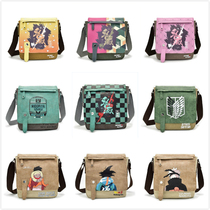 Strike Giant Anime shoulder bag Ghost Blade One Piece Naruto Goku Shoulder Schoolbag Student Male