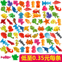 Childrens kitten magnetic fishing toy luminous fish children boy playing water baby puzzle 1-2-3-5-6 years old