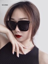 gm polarized sunglasses female big face thin anti ultraviolet sunglasses Korean personality couple driving sun glasses male