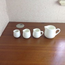 There is no handle Ceramic Milk Cup small milk spoon Western Milk Cup coffee tank Cup western milk cup milk jug milk jug
