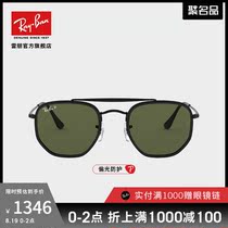  RayBan Ray Ban sunglasses temperament square polarized driving dedicated mens sunglasses 0RB3648M can be customized