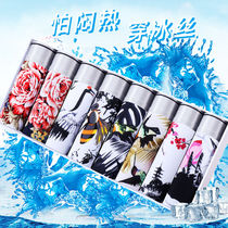 Mens underwear Mens flat pants Ice silk loose trend breathable shorts Large size underpants boxers Japanese wild