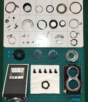 Maintenance Rolleiflex Lulai F3 5T maintenance Lu Lai 120 film film dual reverse full mechanical old camera