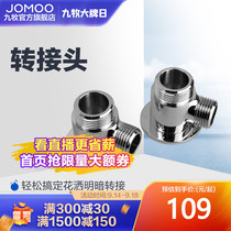 Jiumu shower open to concealed joint light and dark adapter G1 2B to G3 4B