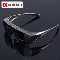 Driver polarizer Outdoor cycling cycling sports glasses Mens and womens motorcycle windproof sand goggles can wear myopia