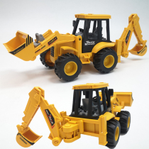 Childrens engineering car toy thickened drop-resistant excavator boy baby simulation bulldozer forklift inertial loader