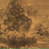 Song Fankuans Snow Scene Cold Forest Tu HD Ultra HD electronic picture decoration inkjet identification copy material