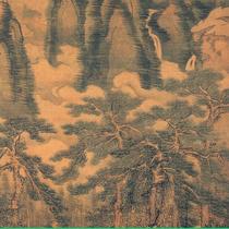 Ming Dai Jin Changsong Five Deer ultra-high-definition electronic picture decoration spray identification copy Chinese painting material