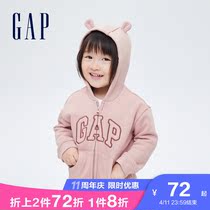 Gap Baby LOGO Grip Suede Bear Ears Styling even hat necroe 732537 spring new childrens clothing jacket cardiff