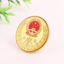 Notary public office badge Notarized metal badge Commemorative badge Crystal drop plastic paint new clearance