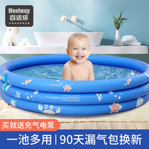 bestway Childrens Swimming Pool Home Inflatable Pool Baby Outdoor Paddling Pool Small Kids Ocean Ball Pool