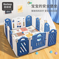 Game fence baby crawling pad fence on the ground folding childrens fence toddler fence baby indoor home