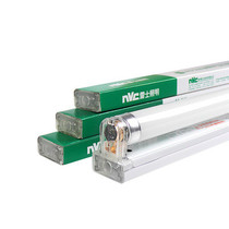 Rex lighting T8 fluorescent lamp 1 2 meters LED single double tube with cover lamp bracket light parking lot light NDL470ES