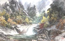 Korean painting in Yuliudong Wen Zhengxiong: 113-72cm